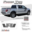 FORCE TWO Screen : Ford F-150 Hockey Stripe Vinyl Graphics Decals 2009 2010 2011 2012 2013 Models