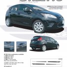 STILETTO : Vinyl Graphics Kit fits 2011 Ford Fiesta
