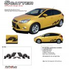 SCATTER : 2012 2013 Ford Focus Vinyl Graphics Kit