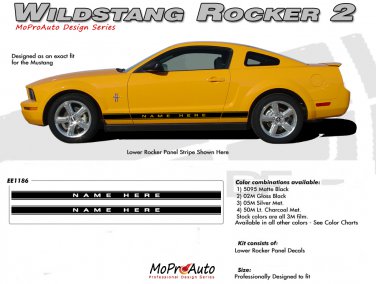 2005 Mustang Color Chart