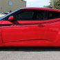 RUSH : Vinyl Graphics Kit Engineered to fit the 2011 2012 2013 Hyundai Veloster