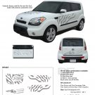 SOUL CAT : "Factory Style" Vinyl Graphics Kit for 2010 2011 2012 2013 KIA Soul