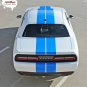 2018 2017 2016 2015 Challenger Rally Hood Racing Stripes 3M Vinyl Graphic Decals