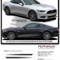 2016 FADE COMBO Ford Mustang Faded Rocker Fading Hood Stripe Vinyl Graphic Decal