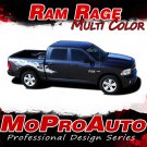 2011 Dodge Ram RAGE Multi-Color Truck Bed 3M Vinyl Graphics Decals Stripes M25