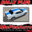 2017 Challenger RALLY PLUS Racing Stripe 3M Vinyl Graphic Wing Hood Decal 304