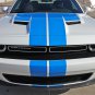 2017 Challenger RALLY PLUS Racing Stripe 3M Vinyl Graphic Wing Hood Decal 304