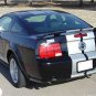 Complete 10 Inch Wide Racing Rally Stripes Decals Graphics 2005-2009 GT Mustang