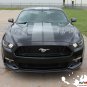 2015 2016 2017 Ford Mustang Hood Racing Stripe FADE RALLY Vinyl Graphic 3M Decal