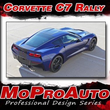 2014-2018 Chevy Corvette Racing Stripe Dual Hood Vinyl Graphic C7 RALLY Stripes