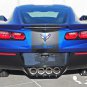 2014-2018 Chevy Corvette Racing Stripe Dual Hood Vinyl Graphic C7 RALLY Stripes