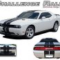 Rally Racing Stripe 10 in Hood 3M Decal Graphic 11 12 2013 2014 Dodge Challenger