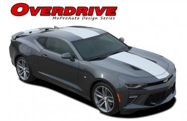 2018 2017 2016 Camaro Center Wide Racing Stripe Vinyl Graphic 3M Decal SS V6