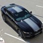 2015-2017 Ford Mustang Wide Center CONTENDER Hood Stripe 3M Vinyl Graphic Decal