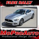 2015 2016 2017 Ford Mustang FADE RALLY Hood Racing Stripe Vinyl Graphic 3M Decal