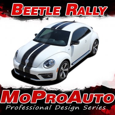 2013 Volkswagen Beetle Rally Hood Bumper OE Style Vinyl Decal Stripe Graphic B1