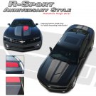 45 SS RS Anniversary Factory Racing Rally Stripe Decal 3M Vinyl 2010-2013 Camaro