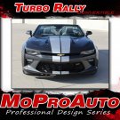 2018 2017 Chevy Camaro TURBO RALLY CONVERTIBLE Racing Stripes 3M Vinyl Graphic