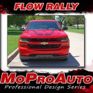 Special Edition FLOW Rally Hood Door Vinyl Graphics Decal Stripes 2017 Silverado
