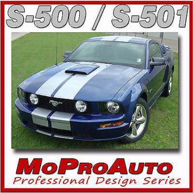 Mustang GT Racing Rally Stripes Decals - 3M Pro Vinyl Graphics 2006 213