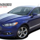 Ford Fusion 2013-2017 Dagger Hood & Lower Door Stripe Decal Graphic Pro 3M Vinyl