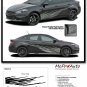 2013-2016 Dodge Dart RIPPED Low Side Door Splash 3M Vinyl Stripes Decal Graphics