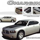 2006-2010 Dodge Charger H/O R/T SXT SE CHARGIN Stripes Decals 3M Pro Kit PD0995