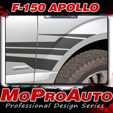 Side Fender APOLLO Door Vinyl Graphic Decal 3M Stripe 2016 2017 2018 Ford F-150