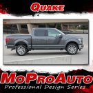 2015-2017 Ford F-150 Hockey Tremor Style QUAKE Decals Stripes 3M Vinyl Graphics