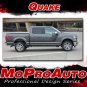2015-2017 Ford F-150 Hockey Tremor Style QUAKE Decals Stripes 3M Vinyl Graphics