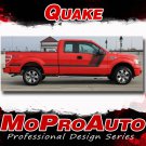 2014 Ford F-150 QUAKE Hockey Tremor Style Decals Stripes 3M Vinyl Graphics FX56