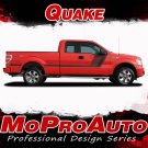 2013 Ford F-150 QUAKE Hockey Tremor Style Decals Stripes 3M Vinyl Graphics FX44