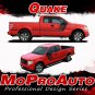 2010 Ford F-150 QUAKE Hockey Tremor Style Decals Stripes 3M Vinyl Graphics FX01