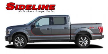 2016 2017 2018 Ford F-150 SIDELINE Special Ed Side Stripes Vinyl Graphic Decals
