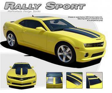 Original Exact Factory Style Rally Racing Stripes 3M Vinyl Hood 2010-2013 Camaro