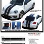 2012-2017 Volkswagen Beetle Rally Hood Roof Bumper OE Vinyl Decal Stripe Graphic