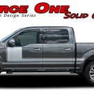 2015-2018 Force One F-150 Solid Side Door Hockey Decals Stripes Vinyl Graphics