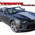 2016-2018 OVERDRIVE CONVERTIBLE Camaro Center Wide Racing Stripe Vinyl Graphic