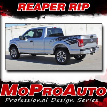 2015-2018 Ford Truck REAPER RIP Stripes Vinyl Graphics Decals 3M Pro | PDS4775