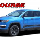 Course Vinyl Graphic Decal 3M Stripe Lower Rocker Door | 2017 2018 Jeep Compass