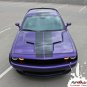 PULSE RALLY 2008-2016 Challenger Racing Stripe 3M Pro Vinyl Graphic Hood Decal