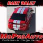 2015 Dodge Dart Rally Racing Stripes Hood Vinyl Graphics Decals Striping 862
