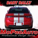 2015 Dodge Dart Rally Racing Stripes Hood Vinyl Graphics Decals Striping 867
