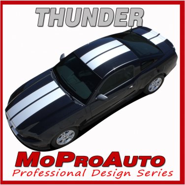 Ford Mustang THUNDER Rally Racing Stripes 2014 Decals Graphic * 3M Pro Vinyl 302