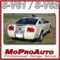 Mustang V6 Racing Rally Stripes Decals - 3M Pro Vinyl Graphics 2008 * 048