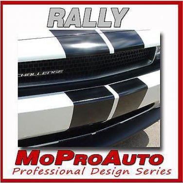 2009 CHALLENGER RALLY Racing Stripe Bumper Decals 3M Pro Vinyl 733
