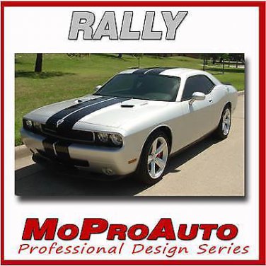 2013 CHALLENGER RALLY Racing Stripe Decal - 3M Pro Grade Vinyl Graphic FR4
