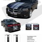 Dodge CHARGER 2011 RALLY / RACING STRIPES 3M Pro Grade Decals Graphics Vinyl 111