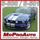 Mustang GT Racing Rally Stripes Decals - 3M Pro Vinyl Graphics * 2005 361