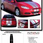 2016 Dodge Dart Rally Racing Stripes Hood Vinyl Graphics Decals Striping 851